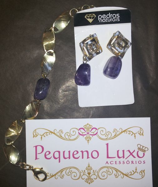 Conjunto com pulseira